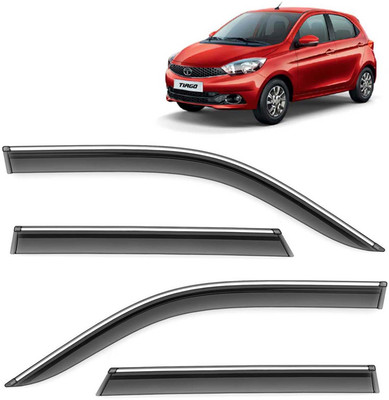 Kingsway For Non-convertibles Front, Rear Wind Deflector(Tinted Tata Tiago)