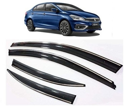 MOTOSHIELD For Non-convertibles Front Wind Deflector(Tinted Maruti Ciaz)