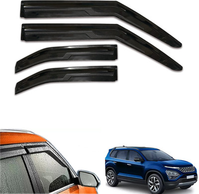 PEEPS STORE For Non-convertibles Front, Rear Wind Deflector(Tinted Tata Safari)