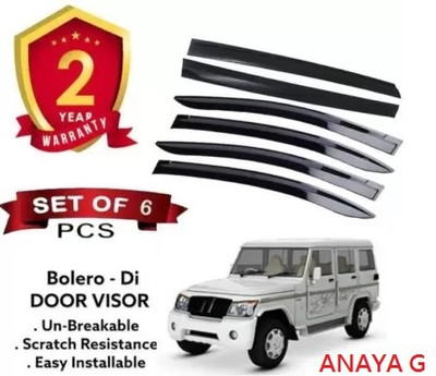 ANAYA G For Non-convertibles Front Wind Deflector(Tinted MAHINDRA Bolero)