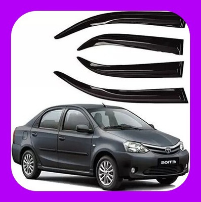 ANiiTEK For Non-convertibles Front, Rear Wind Deflector(NA Toyota Etios)