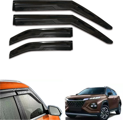PEEPS STORE For Non-convertibles Front, Rear Wind Deflector(Tinted Maruti NA)