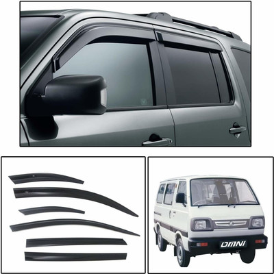 motobridge For Non-convertibles Front, Rear Wind Deflector(Tinted Maruti NA)