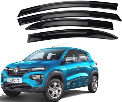 motobridge For Non-convertibles Front, Rear Wind Deflector(Tinted Renault Kwid)
