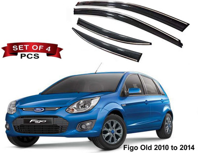 Auto E-Shopping For Convertibles Front, Rear Wind Deflector(Tinted Ford Figo)