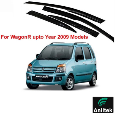 ANiiTEK For Rear, Front Wind Deflector(Tinted Maruti WagonR)