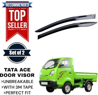 GENFRIDD For Non-convertibles Front Wind Deflector(Tinted Tata NA)