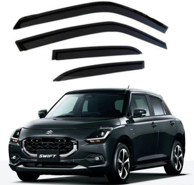 Ds enterprise For Non-convertibles Front, Rear Wind Deflector(Tinted Maruti Swift)