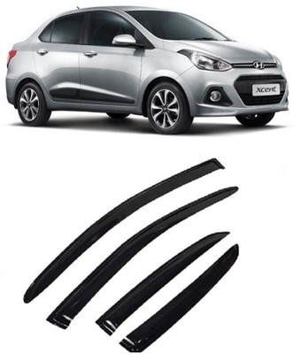 MOTOSHIELD For Non-convertibles Front, Rear Wind Deflector(Tinted HYUNDAI Xcent)