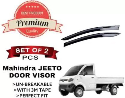 ANiiTEK For Front, Rear Wind Deflector(Mahindra NA)