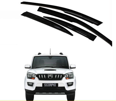 motobridge For Front, Rear Wind Deflector(Tinted Mahindra Scorpio)