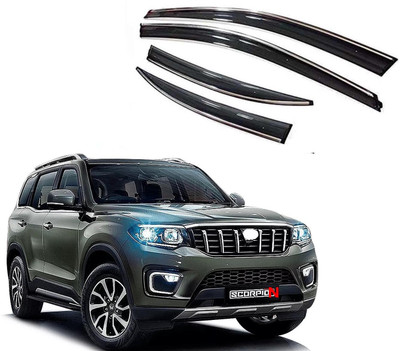 Auto E-Shopping For Front, Rear Wind Deflector(Tinted Mahindra Scorpio)