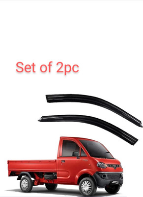 VKUNIVERSE For Non-convertibles Rear, Front Wind Deflector(Clear MAHINDRA NA)