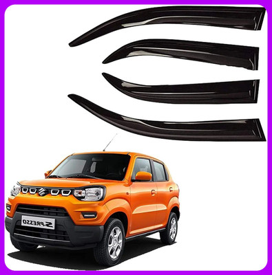 ANiiTEK For Front, Rear Wind Deflector(Tinted Maruti S-Presso Vxi, S-Presso LXI Petrol, S-Presso Std)