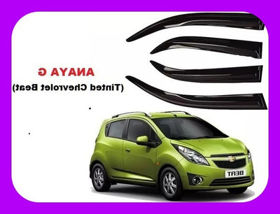 ANiiTEK For Non-convertibles Front, Rear Wind Deflector(Tinted Chevrolet Beat)