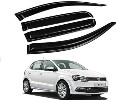 Tech Ginne For Front, Rear Wind Deflector(Tinted Volkswagen Polo)