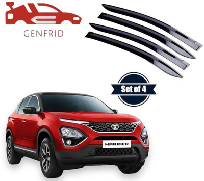 GENFRID For Non-convertibles Front Wind Deflector(Tinted Tata Harrier XE)