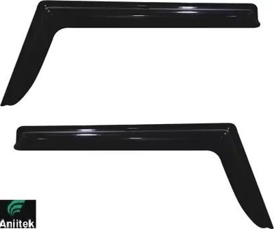 ANiiTEK For Non-convertibles Front Wind Deflector(Tinted MAHINDRA Bolero)