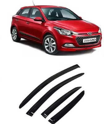 GAURIENTERPRIES For Non-convertibles Front, Rear Wind Deflector(Tinted HYUNDAI Elite i20)