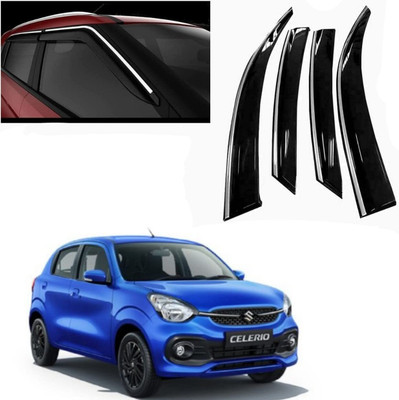 Ds enterprise For Non-convertibles Front, Rear Wind Deflector(Tinted Maruti Celerio)