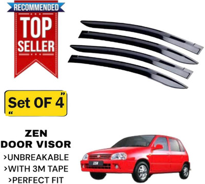 GENFRIDD For Non-convertibles Front Wind Deflector(Tinted Maruti Zen Vxi)