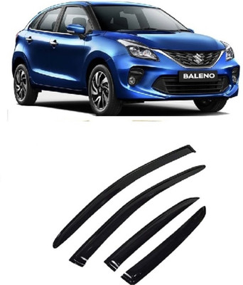 MOTOSHIELD For Non-convertibles Front, Rear Wind Deflector(Tinted Maruti Baleno)