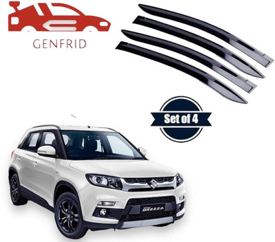 GENFRID For Non-convertibles Front Wind Deflector(Tinted Maruti Vitara Brezza LDi)