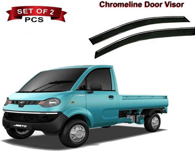 motobridge For Front, Rear Wind Deflector(Tinted Mahindra NA)