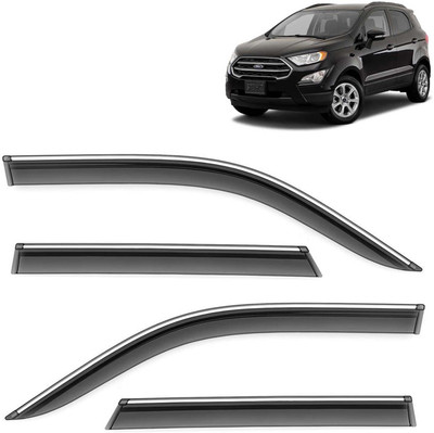 Kingsway For Convertibles Front, Rear Wind Deflector(Tinted Ford Ecosport)