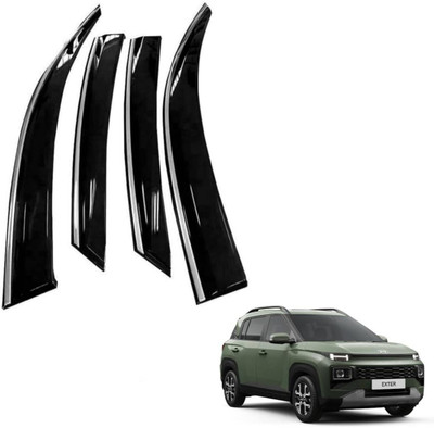 Ds enterprise For Non-convertibles Front, Rear Wind Deflector(Tinted HYUNDAI NA)