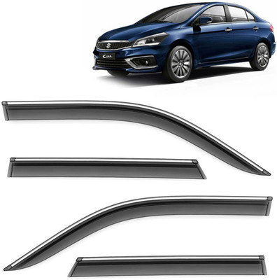 Kingsway For Non-convertibles Front, Rear Wind Deflector(Tinted Maruti Ciaz)