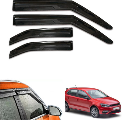 motobridge For Non-convertibles Front, Rear Wind Deflector(Tinted Volkswagen Polo)
