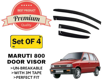 Dylon For Non-convertibles Front Wind Deflector(Tinted Maruti 800)