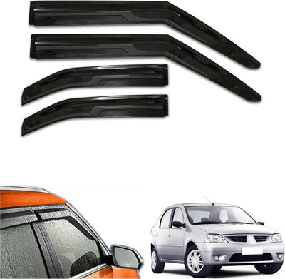 PEEPS STORE For Non-convertibles Front, Rear Wind Deflector(Tinted Renault Logan)