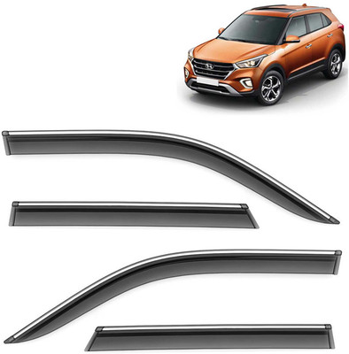 Kingsway For Convertibles Front, Rear Wind Deflector(Tinted HYUNDAI Creta)