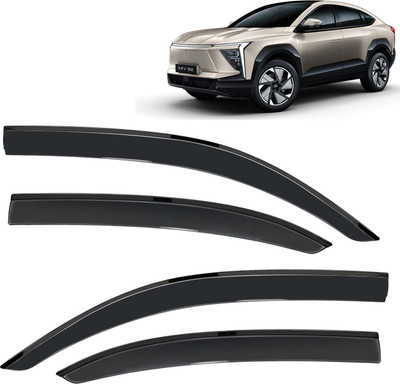 Kingsway For Non-convertibles Front, Rear Wind Deflector(Tinted MAHINDRA Universal For Car)