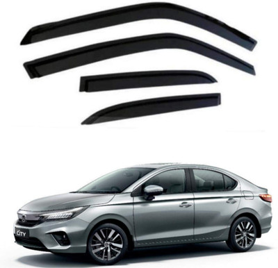 Ds enterprise For Non-convertibles Front, Rear Wind Deflector(Tinted Honda City)