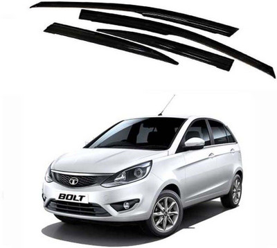 motobridge For Front, Rear Wind Deflector(Tinted Tata Bolt)