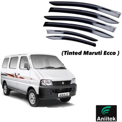 ANiiTEK For Non-convertibles Rear, Front Wind Deflector(Tinted Maruti Eeco)