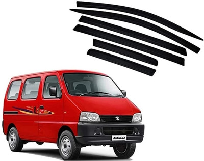 VKUNIVERSE For Non-convertibles Rear, Front Wind Deflector(Clear Maruti Eeco)