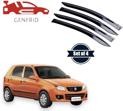 GENFRID For Non-convertibles Front Wind Deflector(Tinted Maruti Alto K10 LXI)