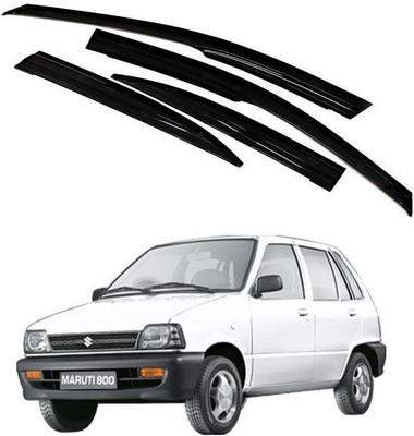 motobridge For Front, Rear Wind Deflector(Tinted Maruti 800)
