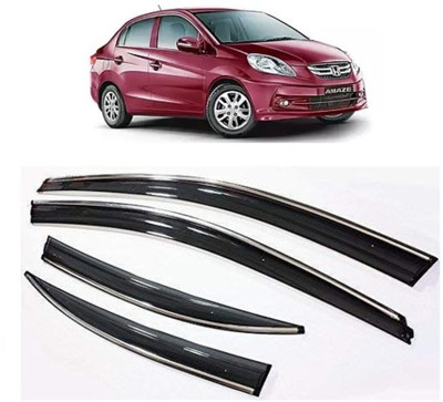 MOTOSHIELD For Non-convertibles Front Wind Deflector(Tinted Honda Amaze)