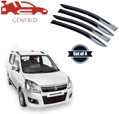 GENFRID For Non-convertibles Front Wind Deflector(Tinted Maruti Wagon R ABS)