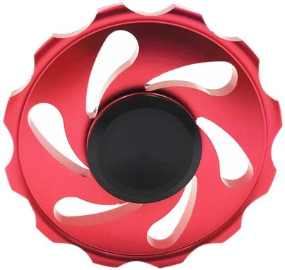 RVM Toys Red Wheel Hand Fidget Metal Spinner Long Time Rotation Stress Relieve Focus Toy(Multicolor)