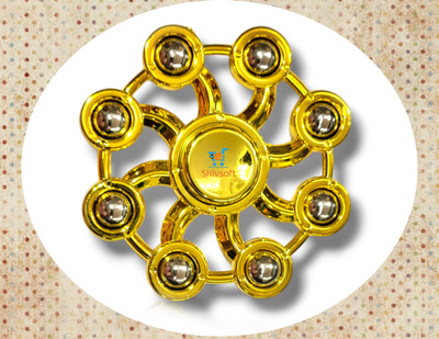 Shivsoft Staked Wind Spinner(Gold)