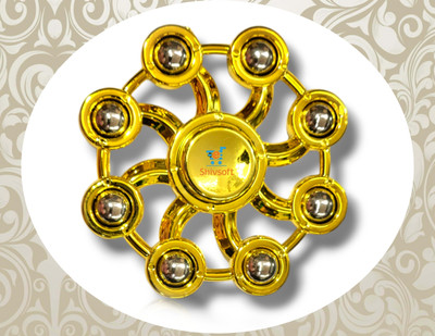 Shivsoft Staked Wind Spinner(Gold)