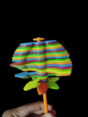 Reeyansh enterprises Staked Wind Spinner(Multicolor)