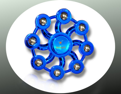 Shivsoft Staked Wind Spinner(Blue)