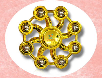 Shivsoft Staked Wind Spinner(Gold)